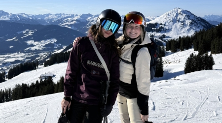 Indy en Irene naar SkiWelt Wilder Kaiser - Brixental.